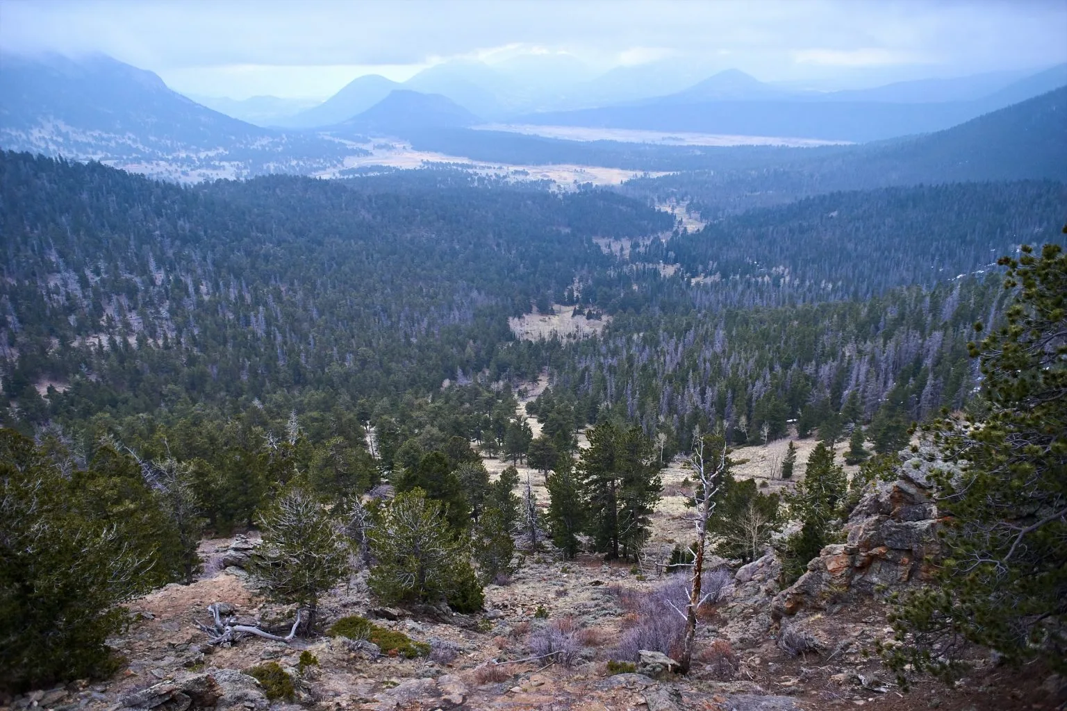 Many Parks Curve Outlook, Estes Park, Colorado