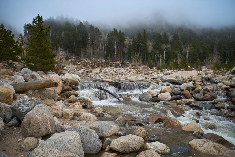 Alluvial Fan, Estes Park, Colorado