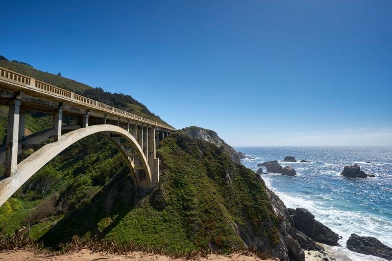 Rocky Creek Bridge, Monterey, California